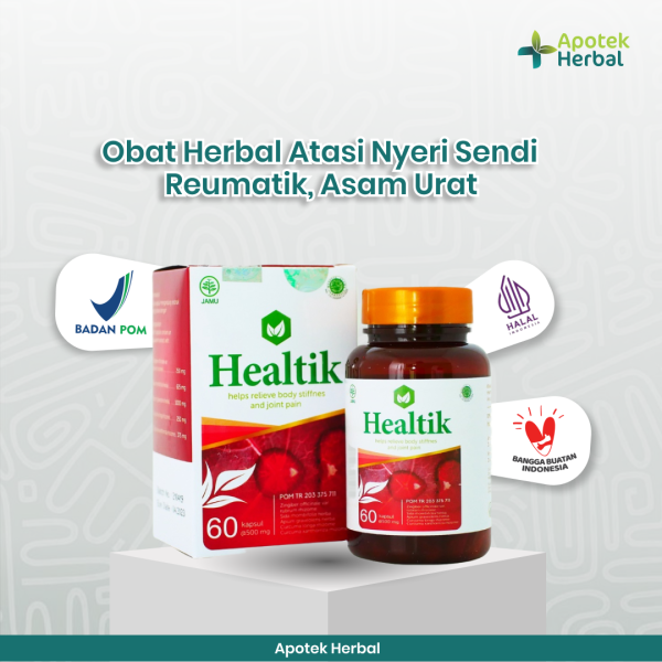 HEALTIK - Obat Herbal Rematik Asam Urat