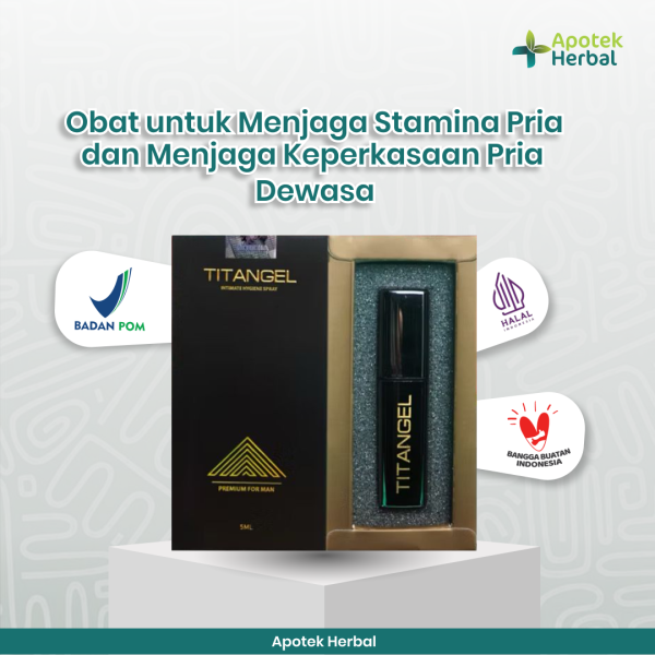 TITAN GEL SPRAY - Menjaga Stamina Pria